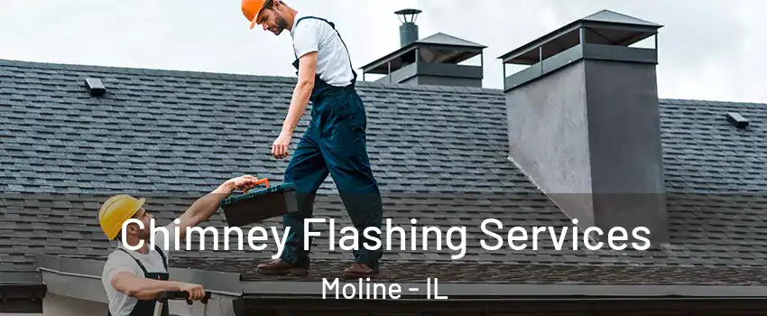 Chimney Flashing Services Moline - IL