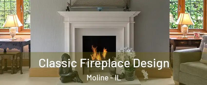  Classic Fireplace Design Moline - IL