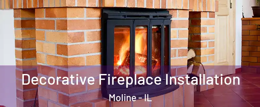  Decorative Fireplace Installation Moline - IL