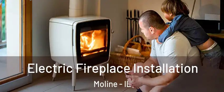  Electric Fireplace Installation Moline - IL