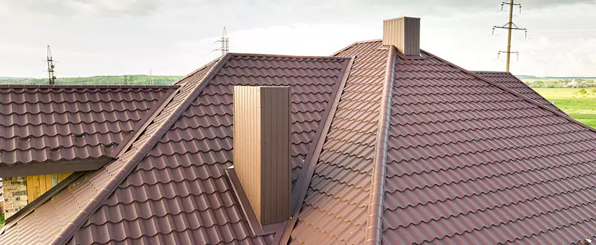 Residential Chimney Flashing Restoration in Moline, IL