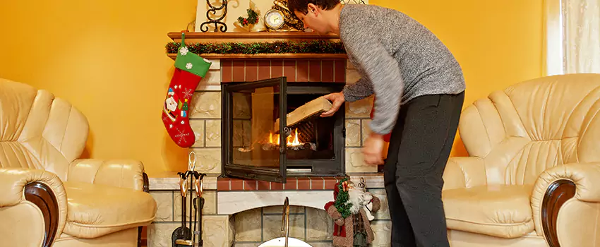 Gas to Wood-Burning Fireplace Conversion Services in Moline, Illinois