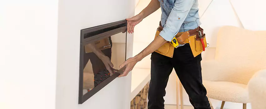 Metal Fireplace Installation in Moline, Illinois