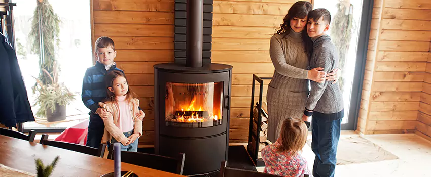 Morso Cast Iron Fireplace Insert Installation in Moline, Illinois