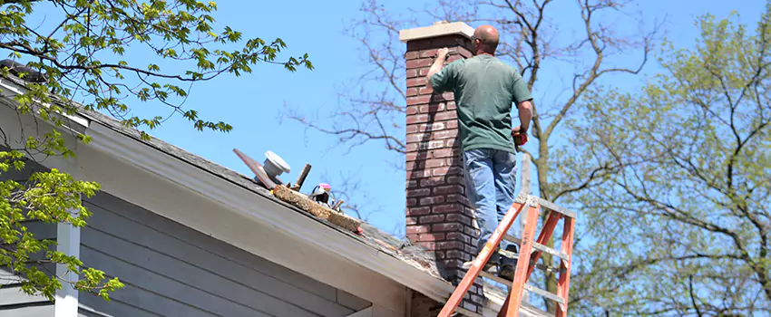 Vinyl and PVC Chimney Flashing Installation in Moline, IL