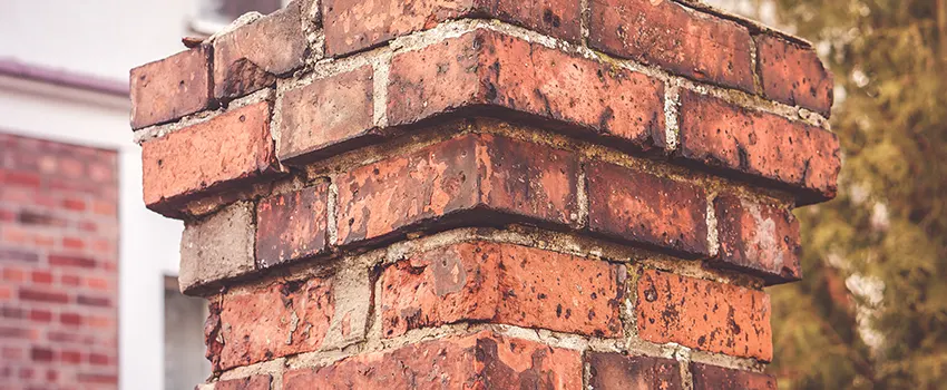 Cracked Chimney Bricks Repair Cost in Moline, Illinois