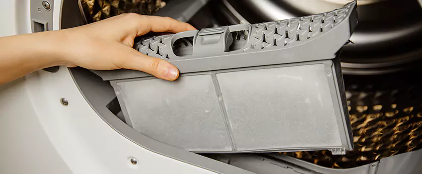 Signs Of A Clogged Dryer Lint Trap in Moline, Illinois